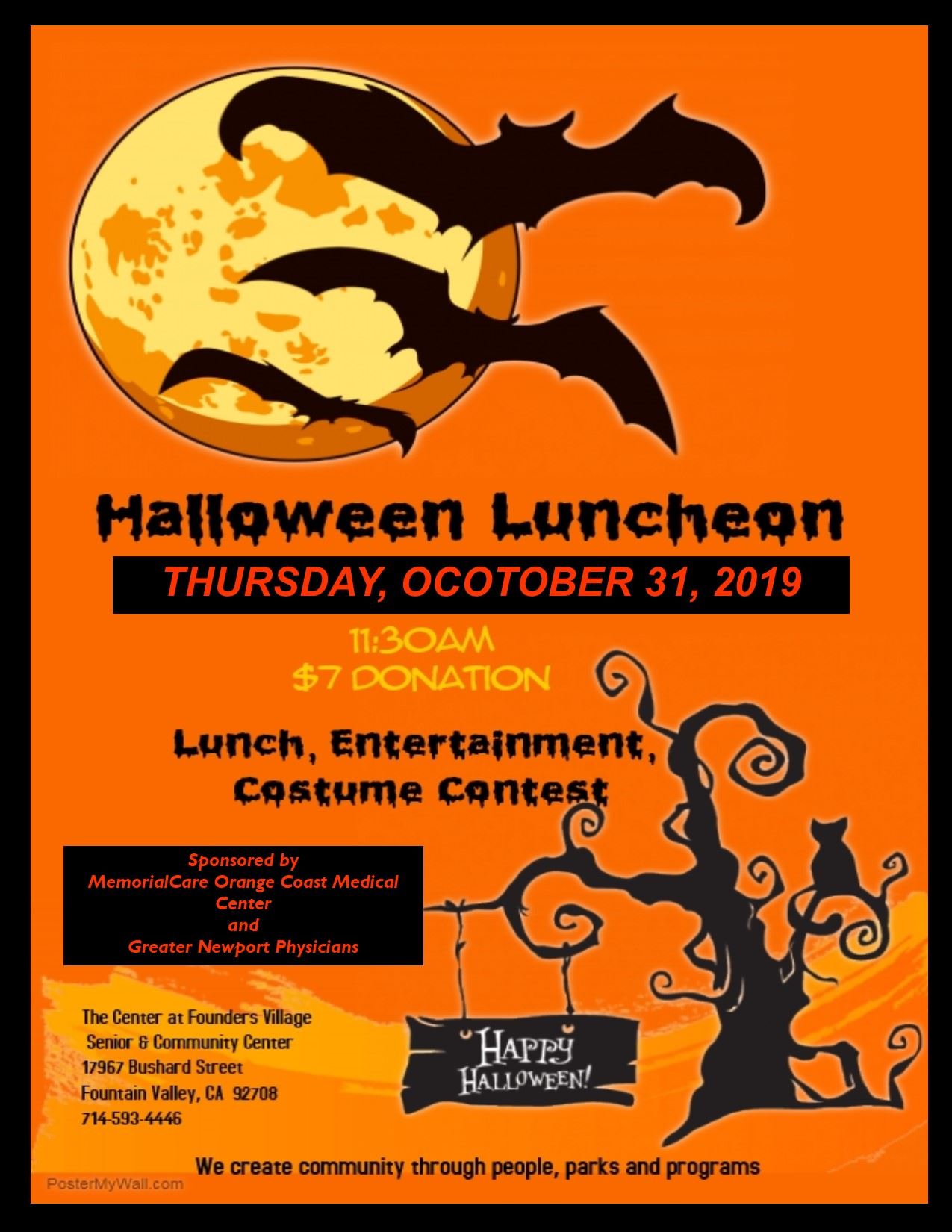 Halloween Flyer 2019