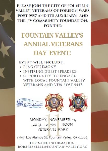 Veteran Day Event 11-11-19