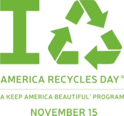 America Recycles Day is November 15