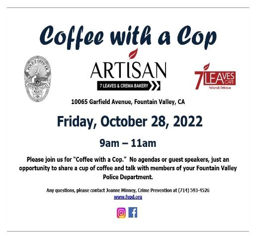 coffee with a cop 2022