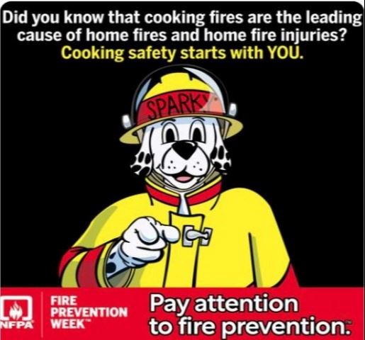 Cooking Safety 2023 Open House Theme for Website