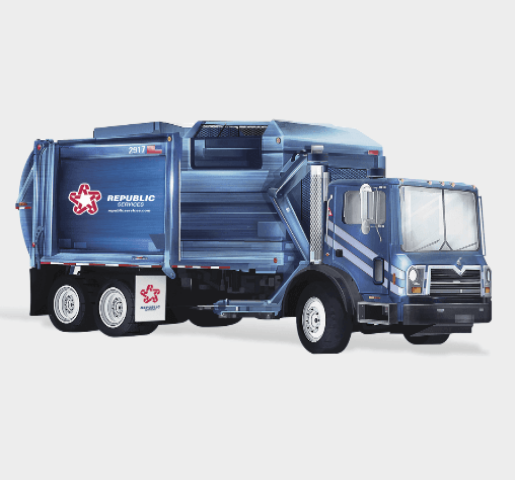Republic Trash Truck