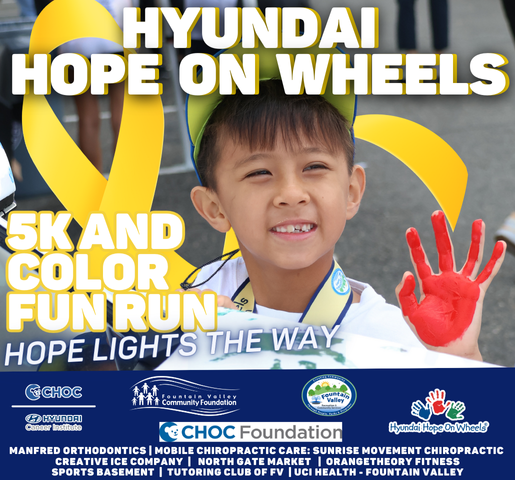 Hyundai Hope on Wheels 5K & Color Fun Run
