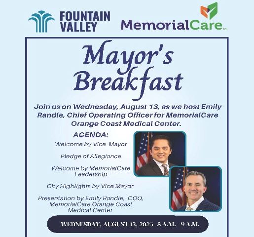 Mayors Breakfast Aug 2025
