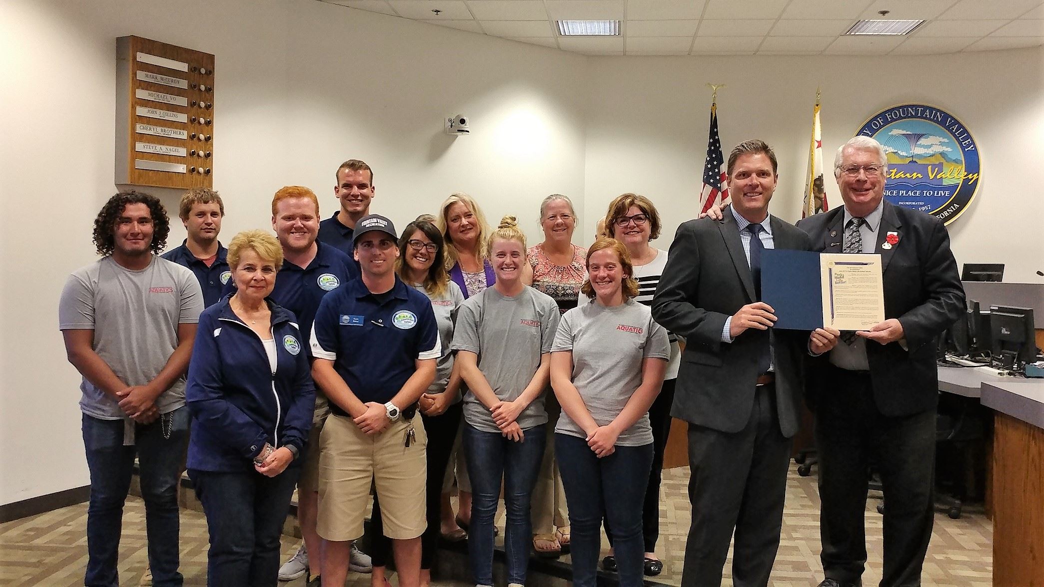 In Recognition of Parks Make Life Better Month