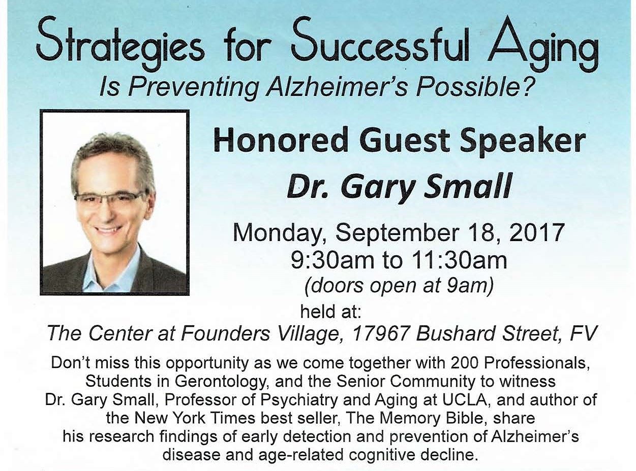 Strategies of Sucessful Aging 