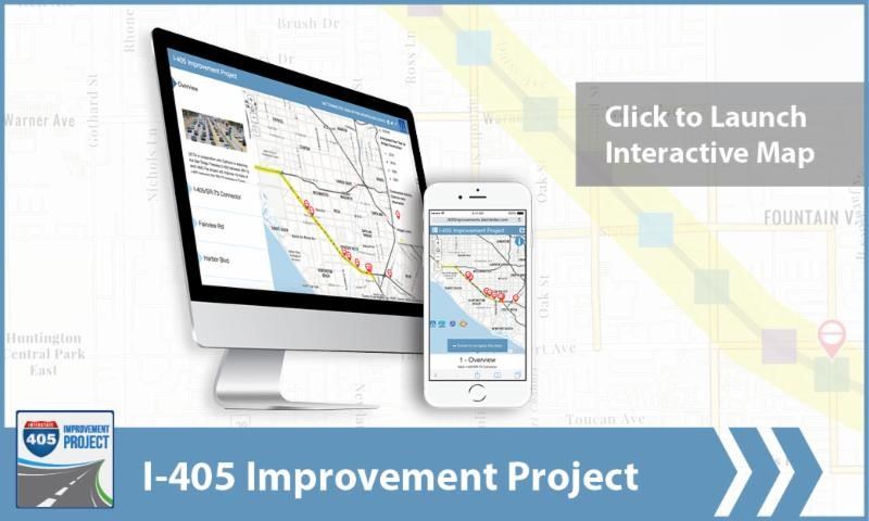 I-405 Interactive Map Pic