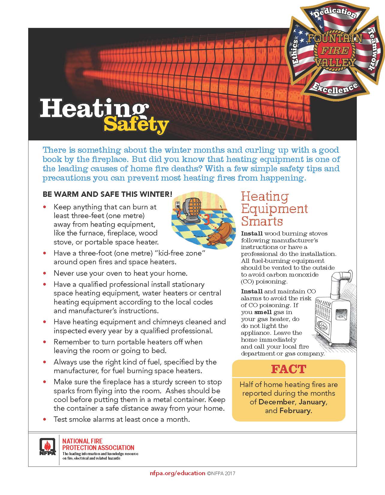 Home Heating Safety Tips