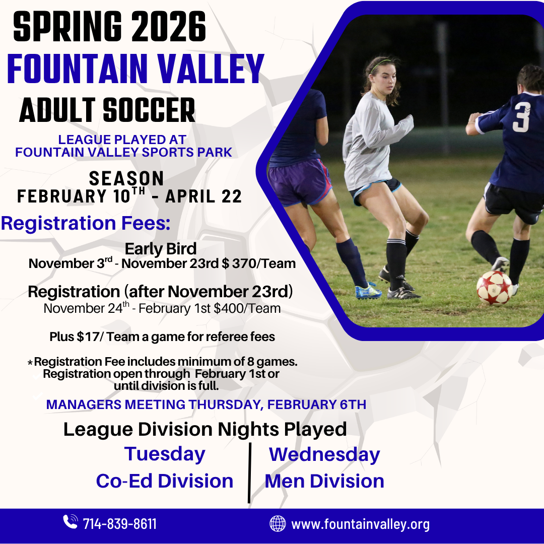 Soccer Flyer - Spring 2026