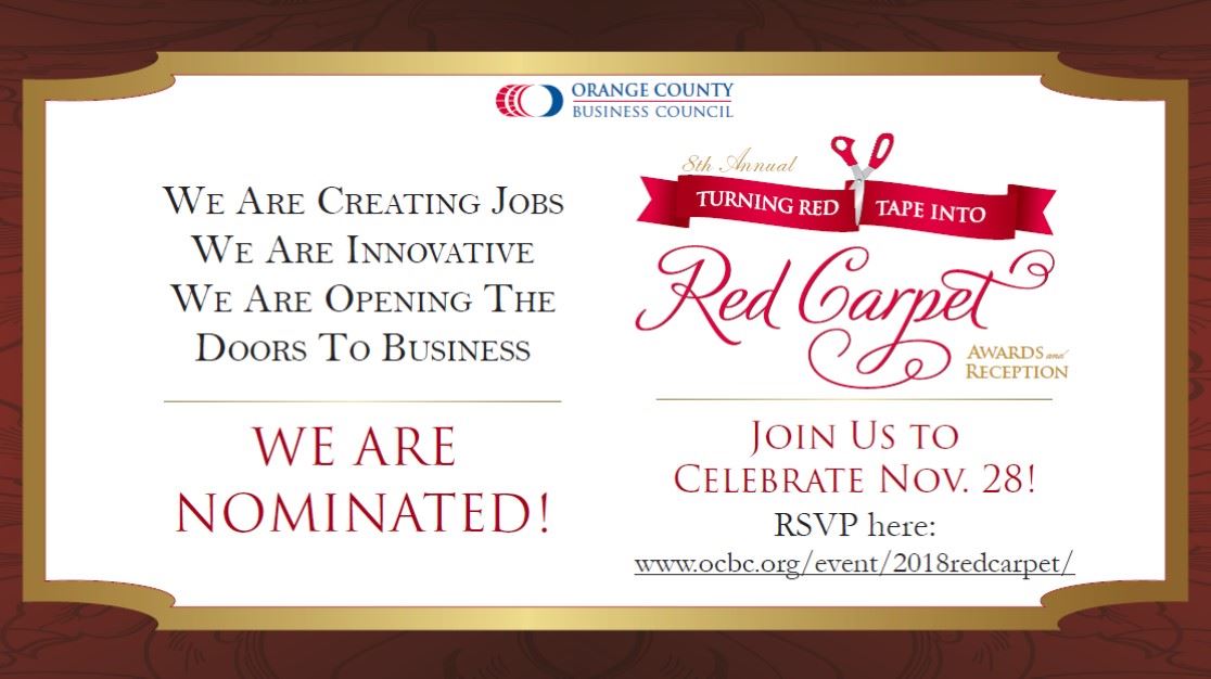 OCBC Red Carpet Award Reception 11-28-18