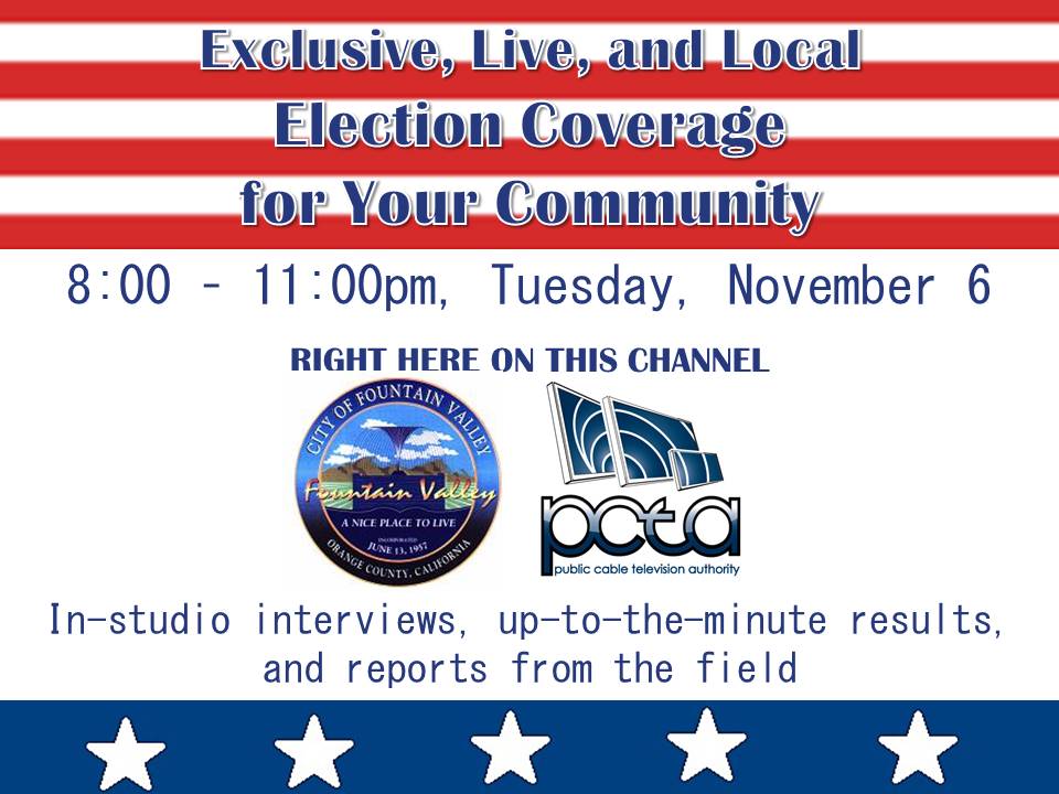 Live Election Night Coverage FV 2018