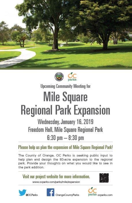 Mile Square Community Meeting 1-16-19