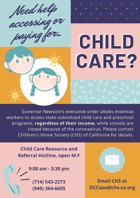 Childcare for Essential Services
