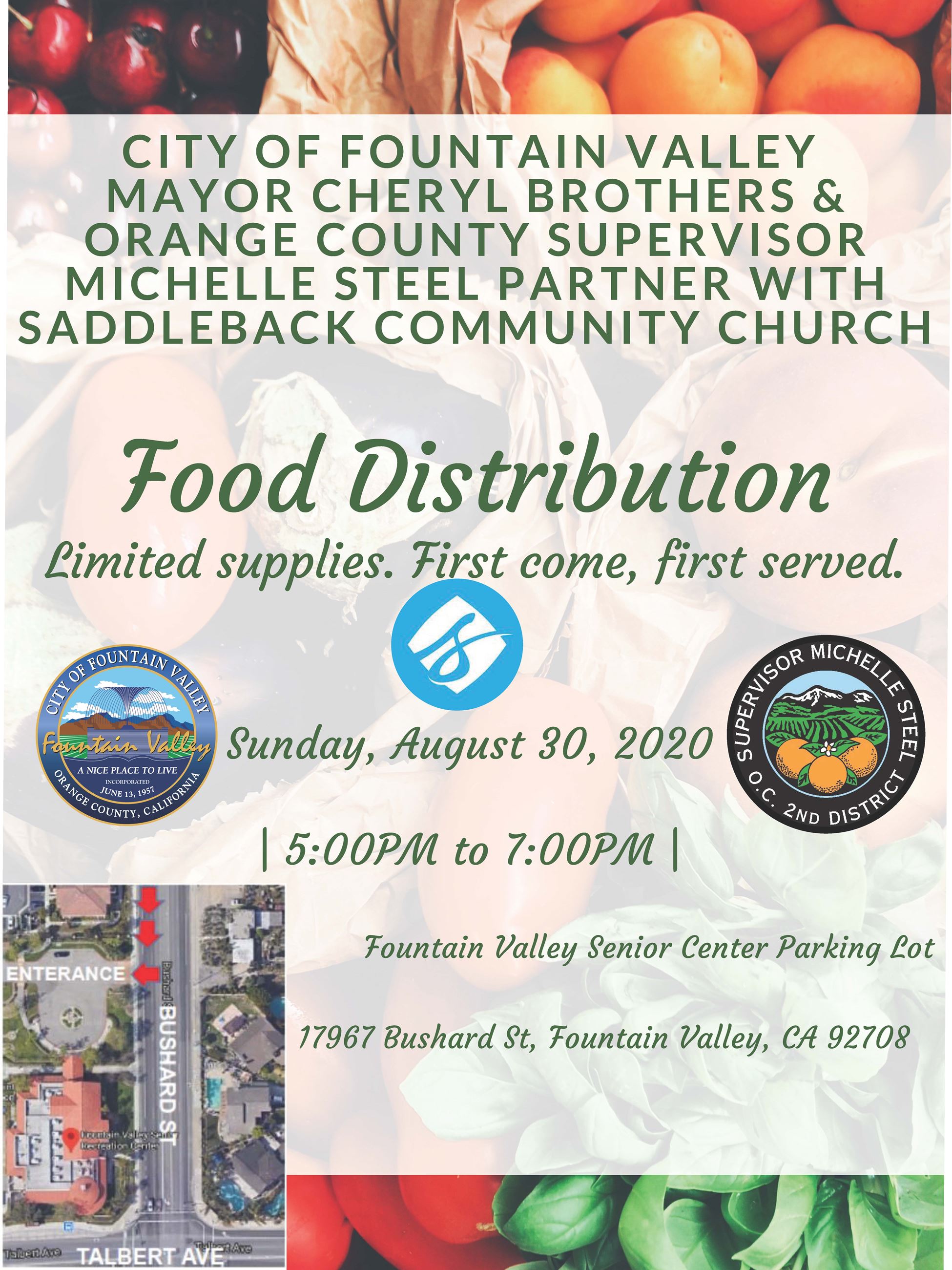 Food Distribution flyer 8-30-20