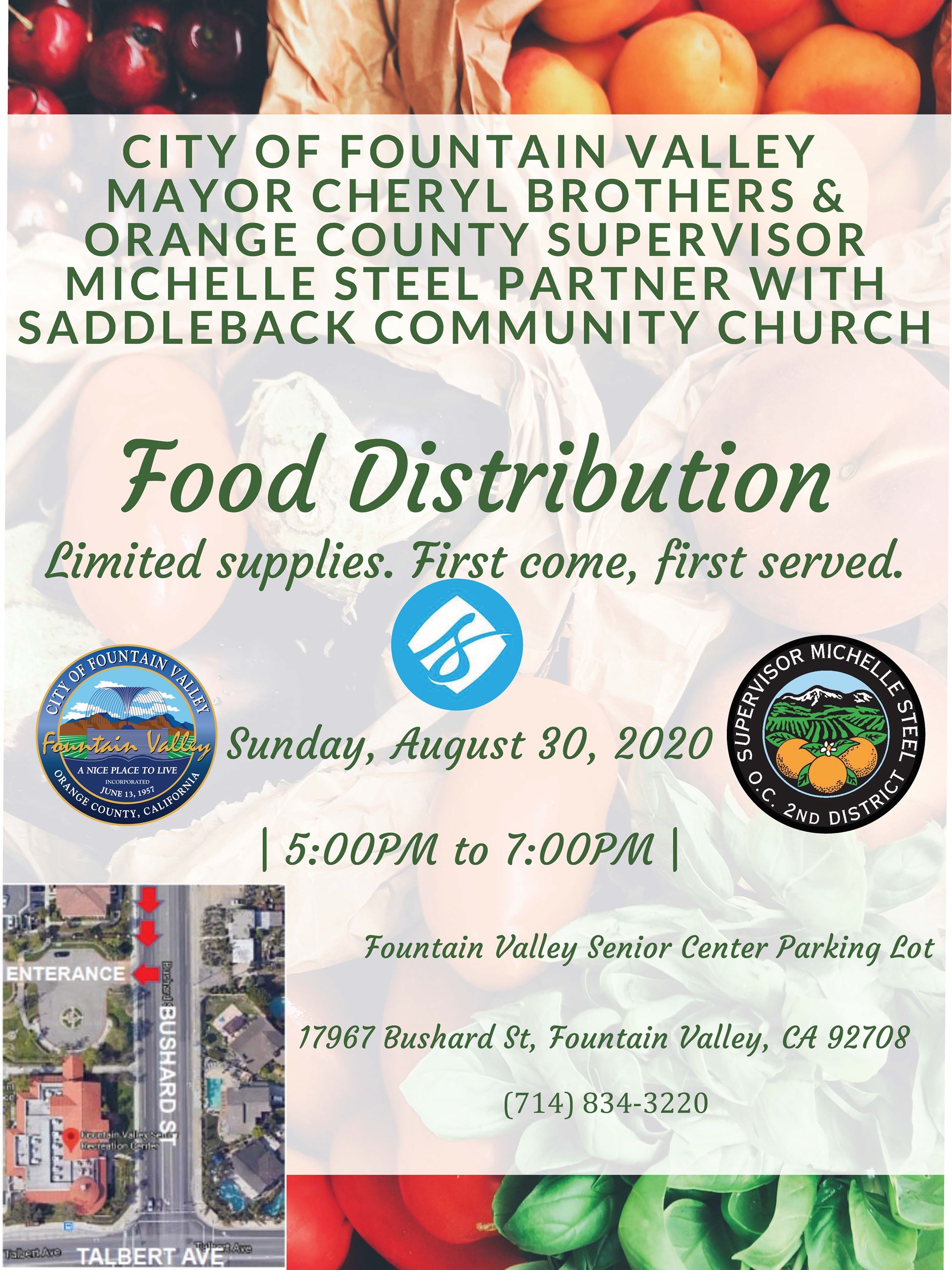 Food Distribution flyer 8-30-20