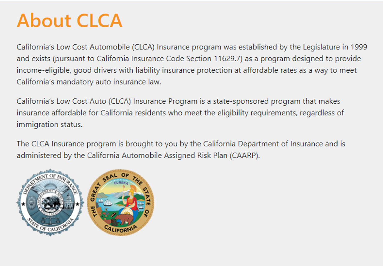 CA Low Cost Auto Insurance 1-5-21