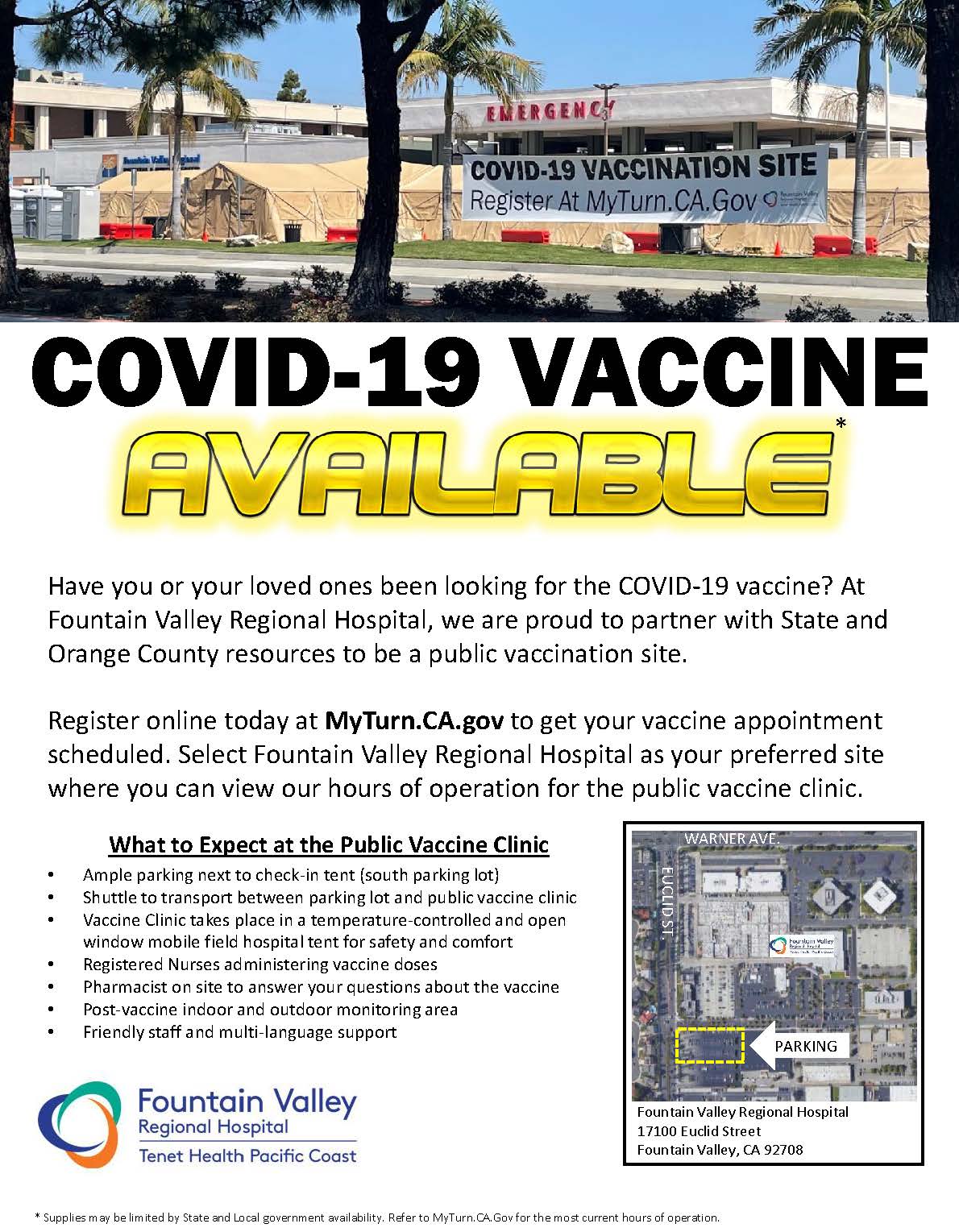 FVRH Vaccine Clinic rev 4-20-2021