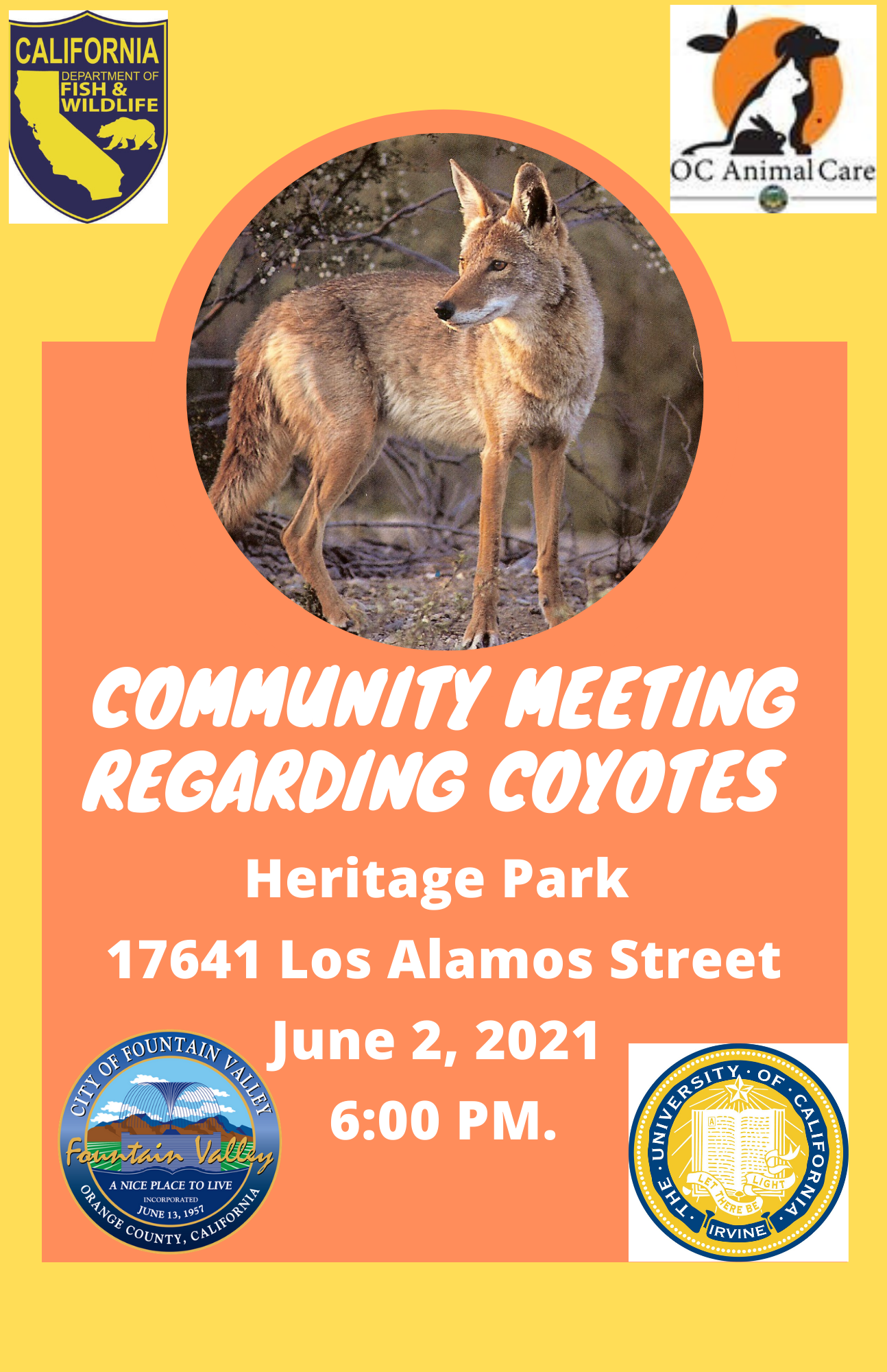 Coyote Community Meeting 6-2-21