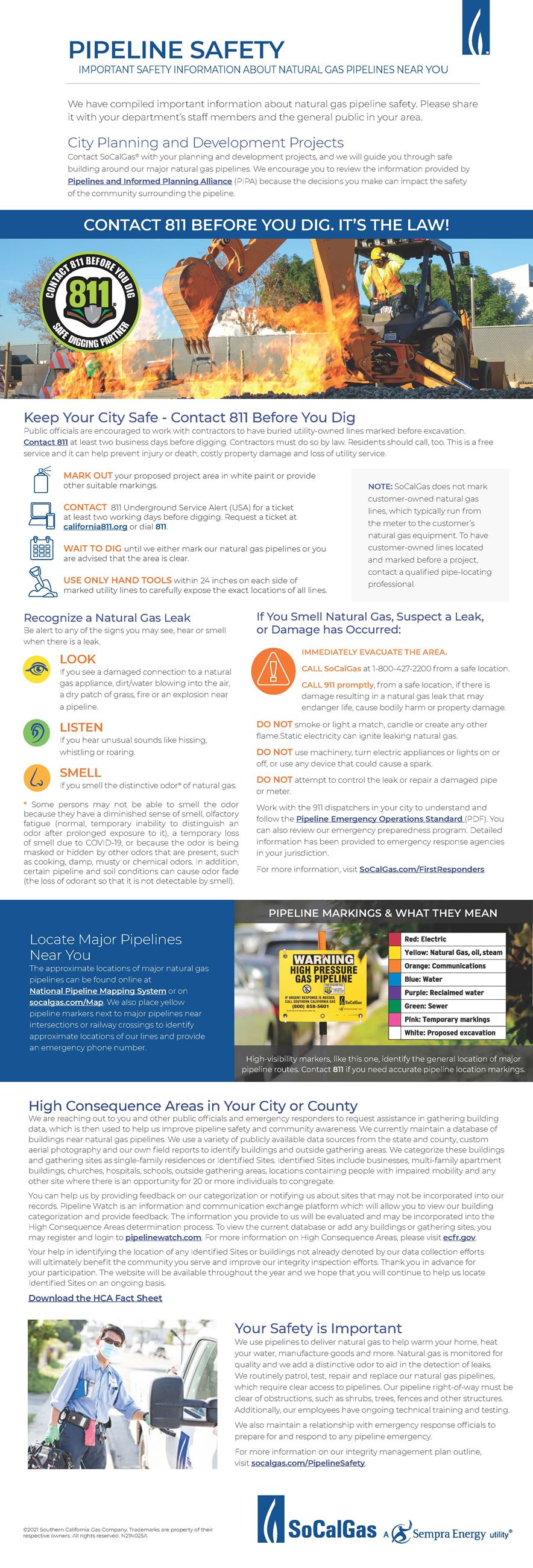 SoCalGas Pipeline Safety