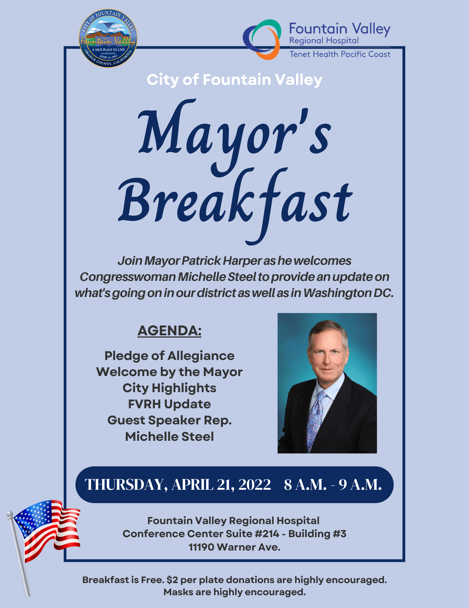 Mayors Breakfast Flyer - April 21 F