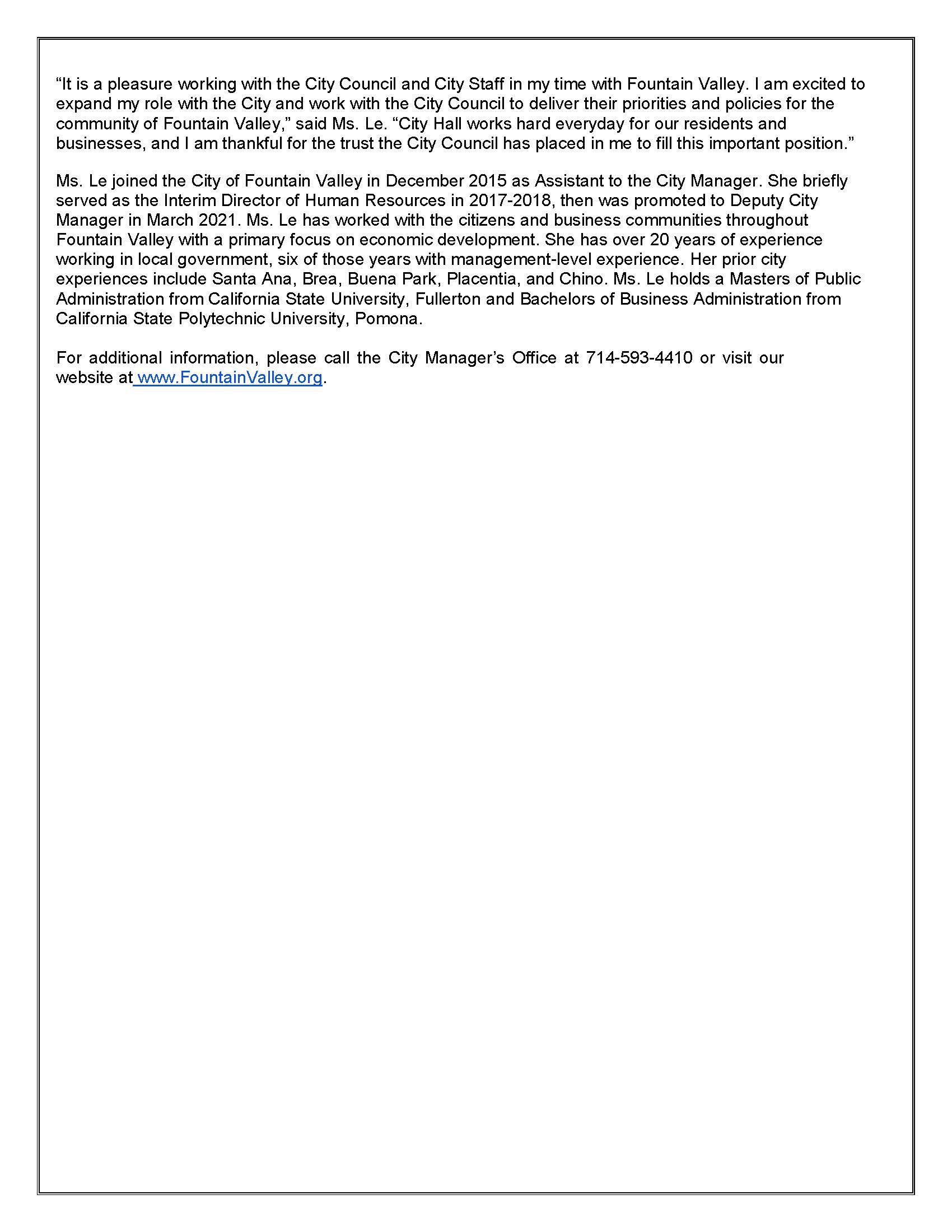 PRESS RELEASE City Manager Maggie  Fi_Page_2