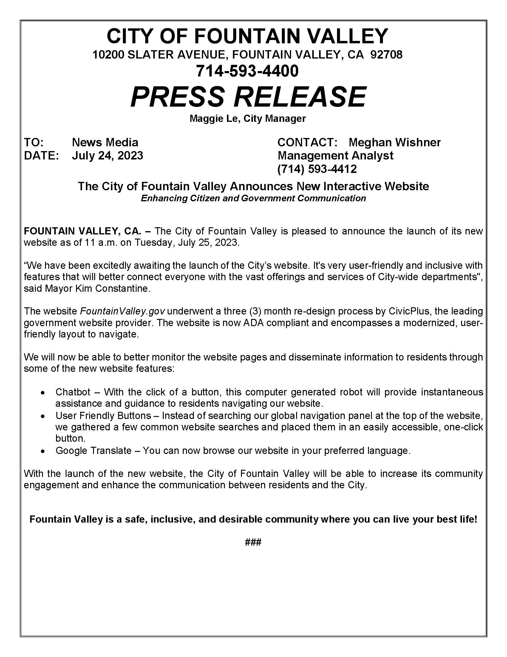 New Website Press Release 7-24-23_Final