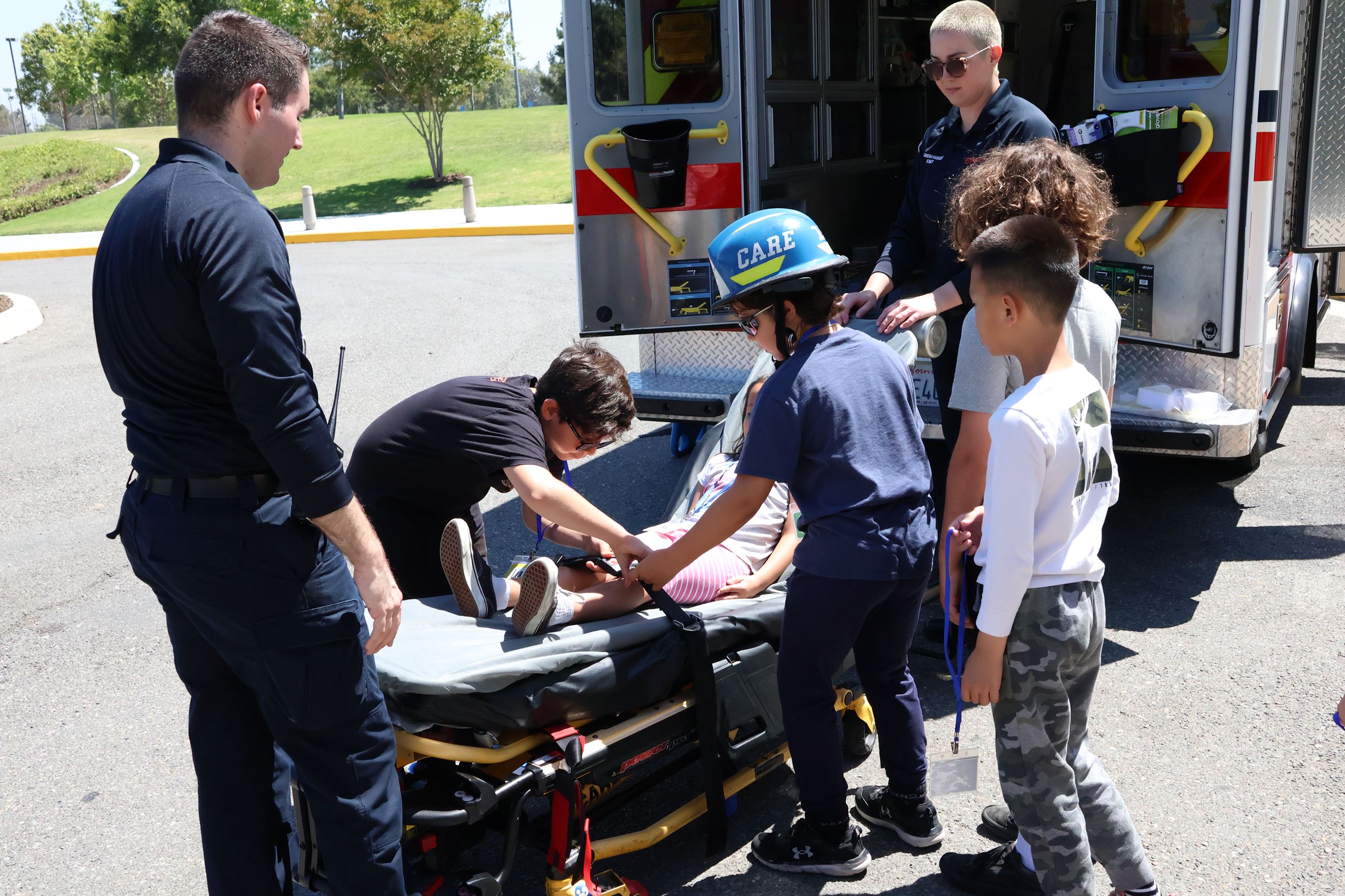 Ambulance demo at 2023 Fire Academy
