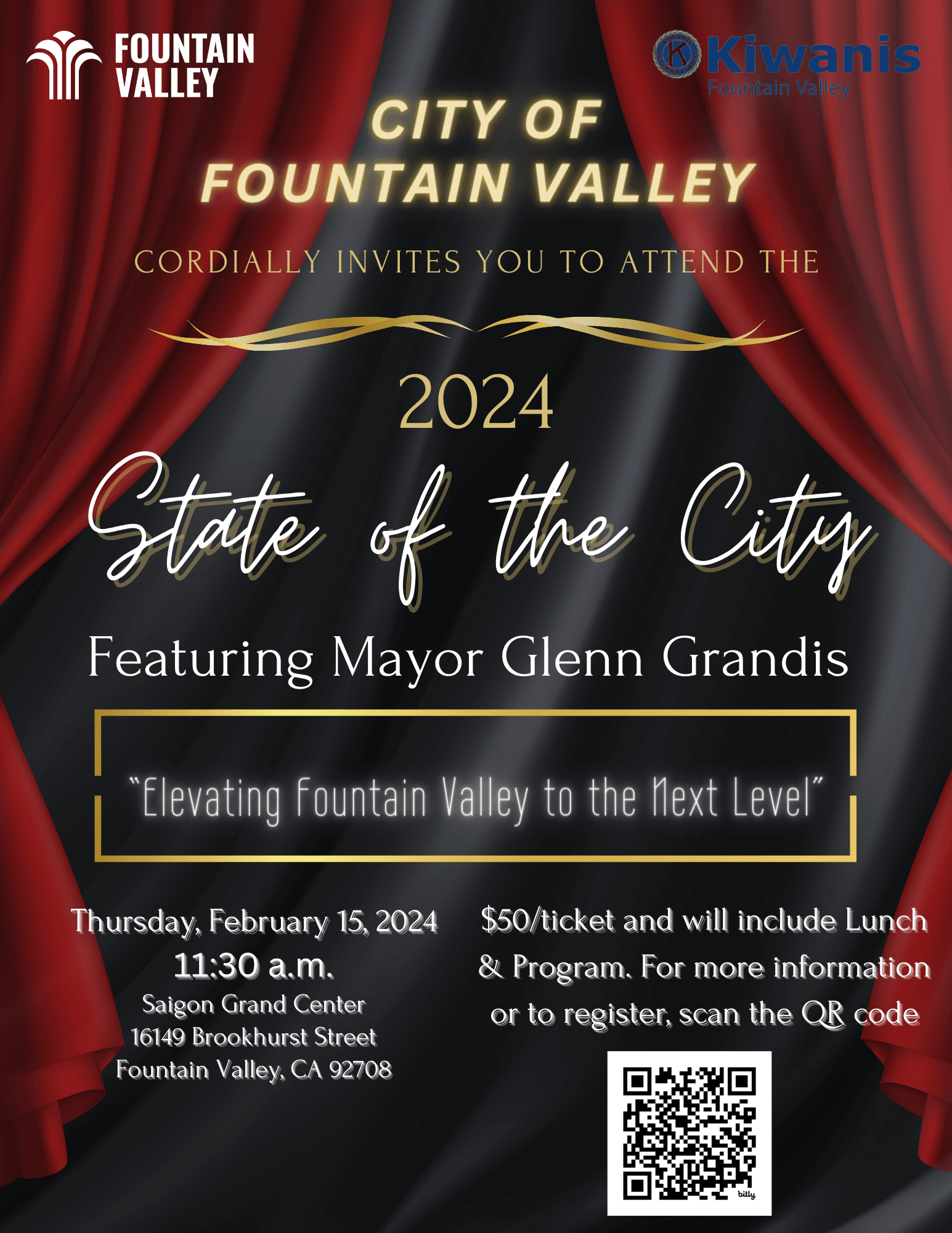 Final State of the City 2024 Flyer