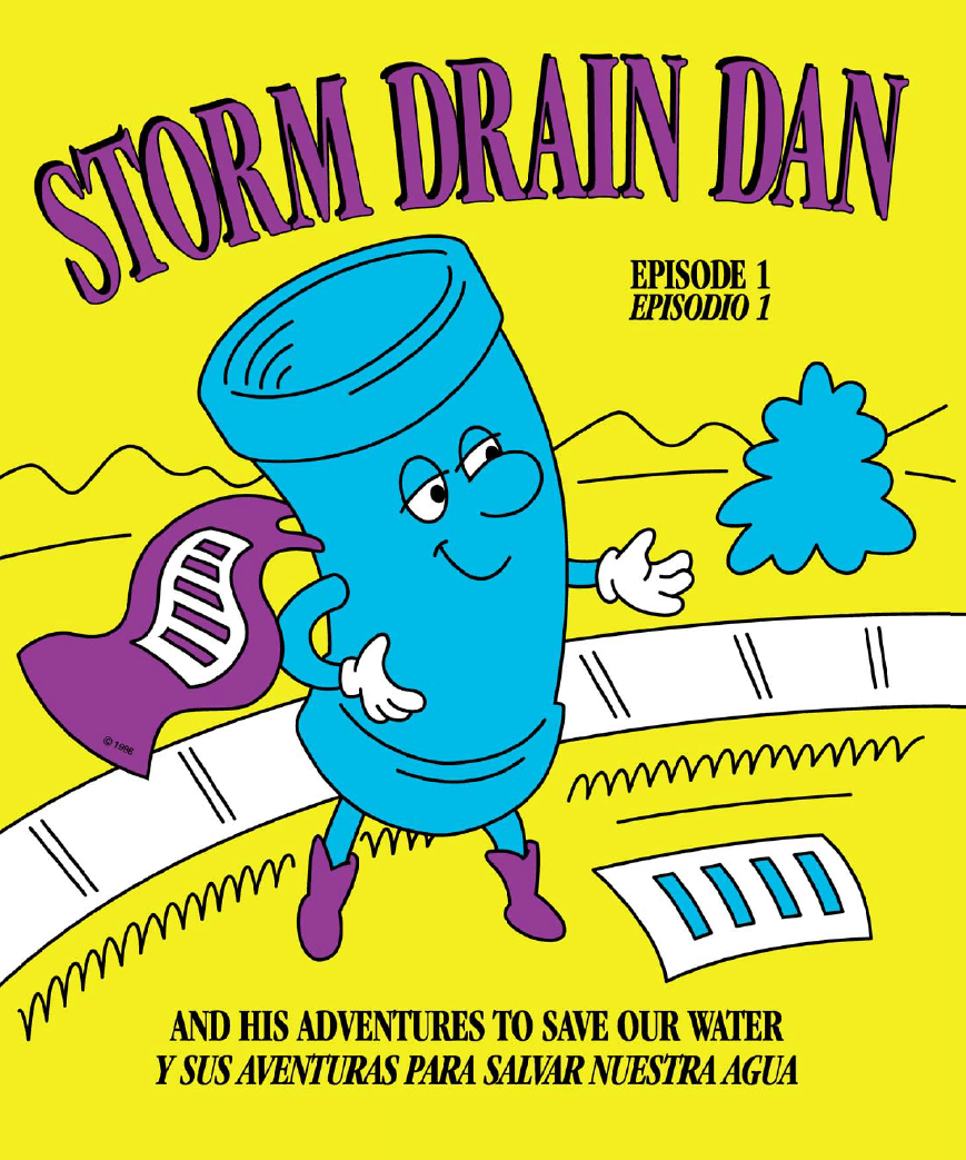 Storm Drain Dan comic