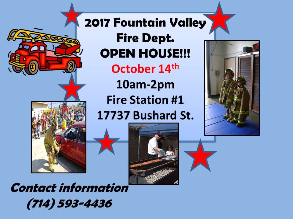 2017 Fire Dept Open House