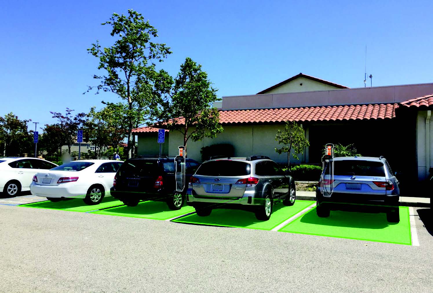 Senior Center EV Station Location Picture