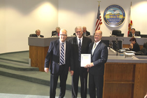 Mayor Honors Mormon Helping Hands