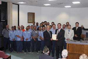 Mayor Honors Public Works Week