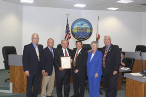 City Council Honors Retiring City Manager