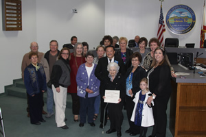 Mayor Vo Helps Woman Celebrate 100th Birthday