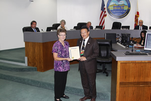 Mayor Vo Proclaims World Alzheimer's Awareness