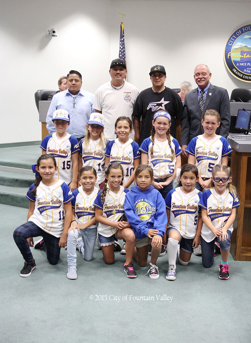  FV Girls Fastpitch Softball 8-U All Stars team.. 